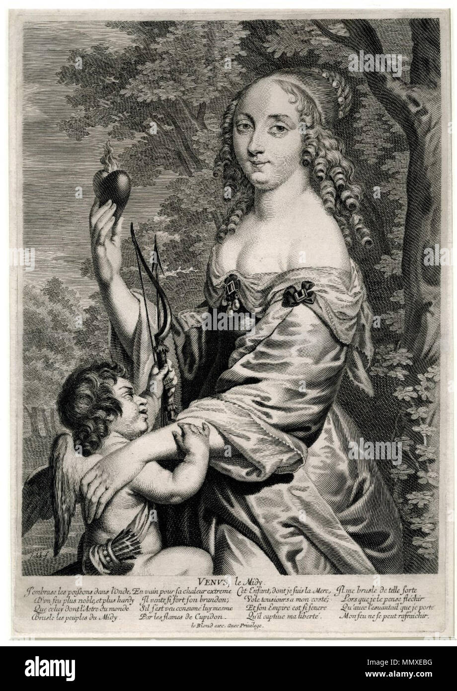 English Jeremias Falck Venus Between 1639 And 1645 Jeremias