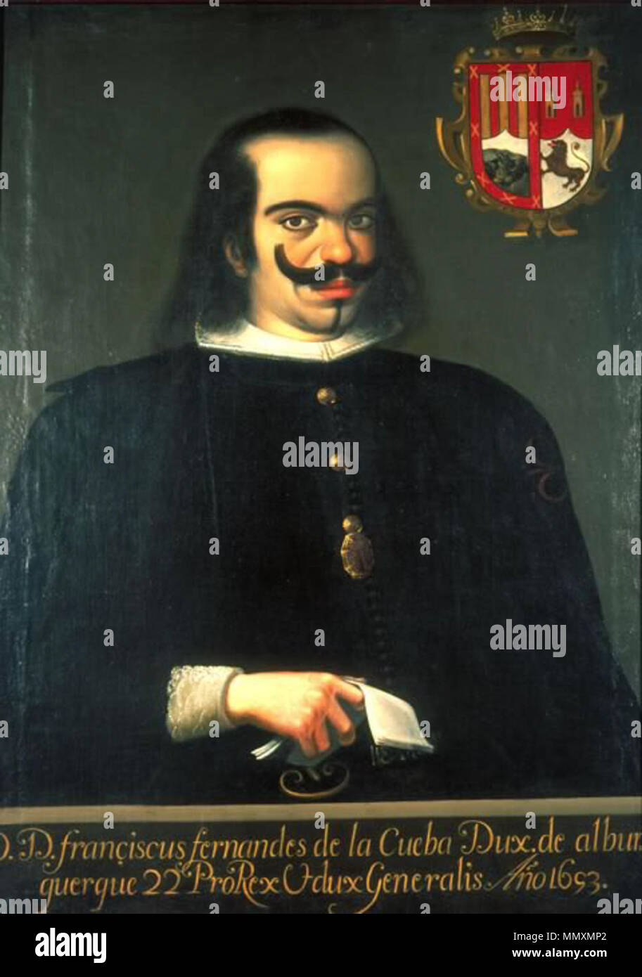 . English Viceroy Francisco Fernández de la Cueva y Enríquez de