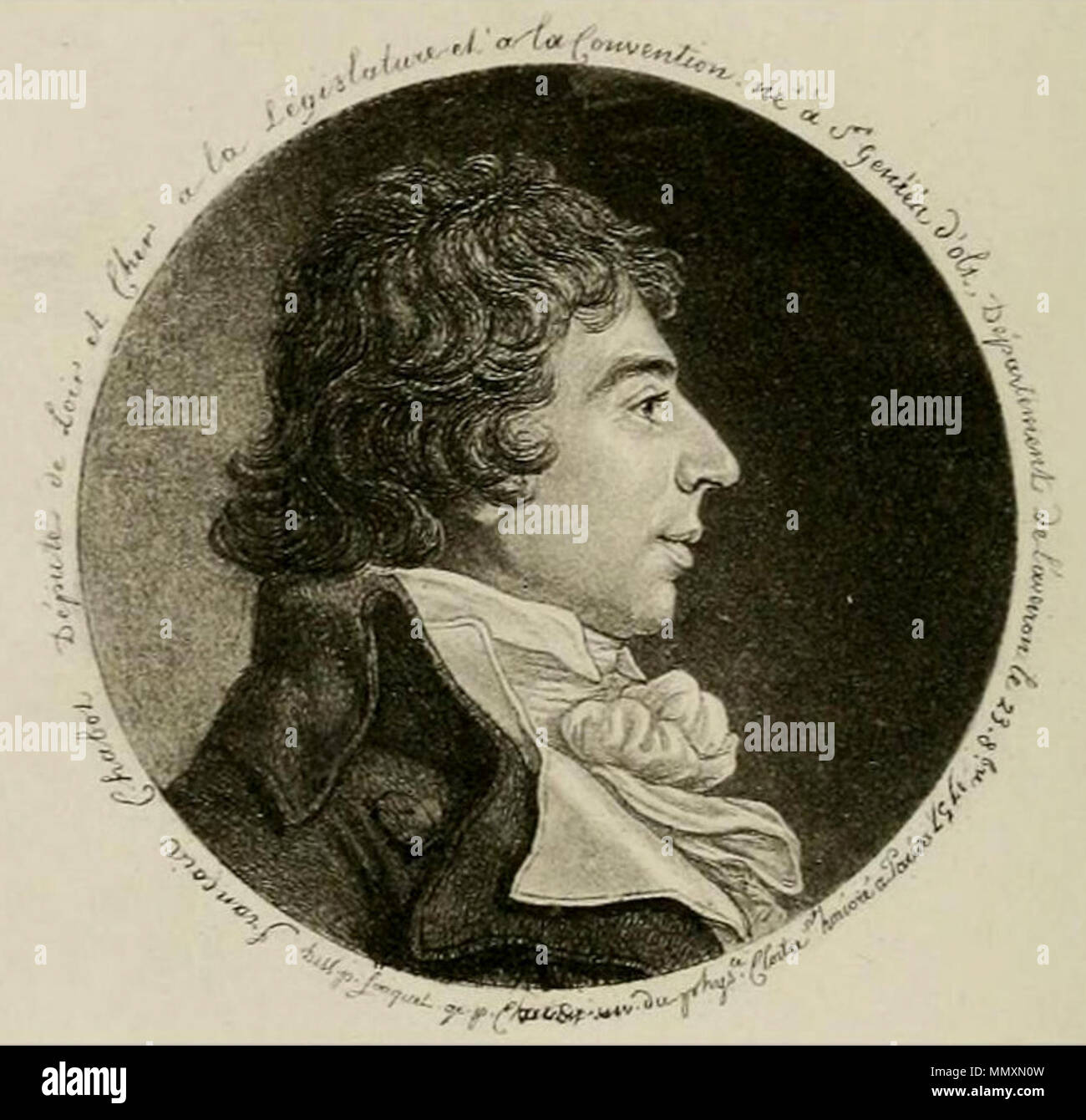 Portrait of François Chabot (17561794), French revolutionary. 18th