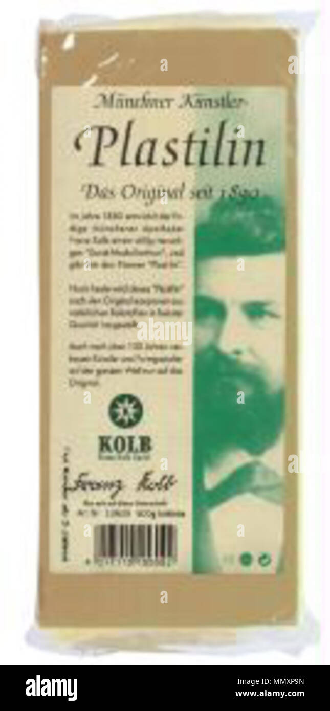 Franz Kolb (Apotheker), Münchner Künstler-Plastilin Stock Photo