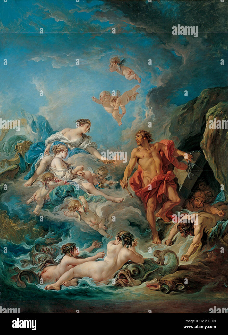 François Boucher - Kimbell 'Juno Asking Aeolus to Release