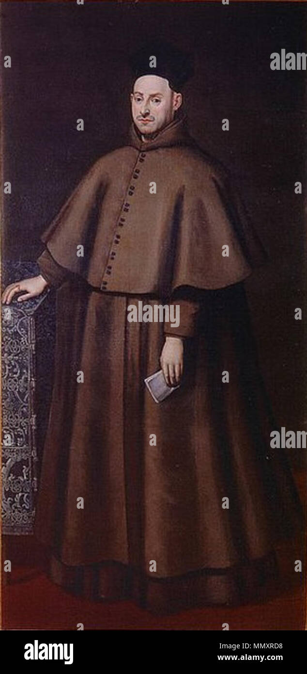 Fray Pedro González de Mendoza (Museo de la colegiata de Pastrana) Stock Photo