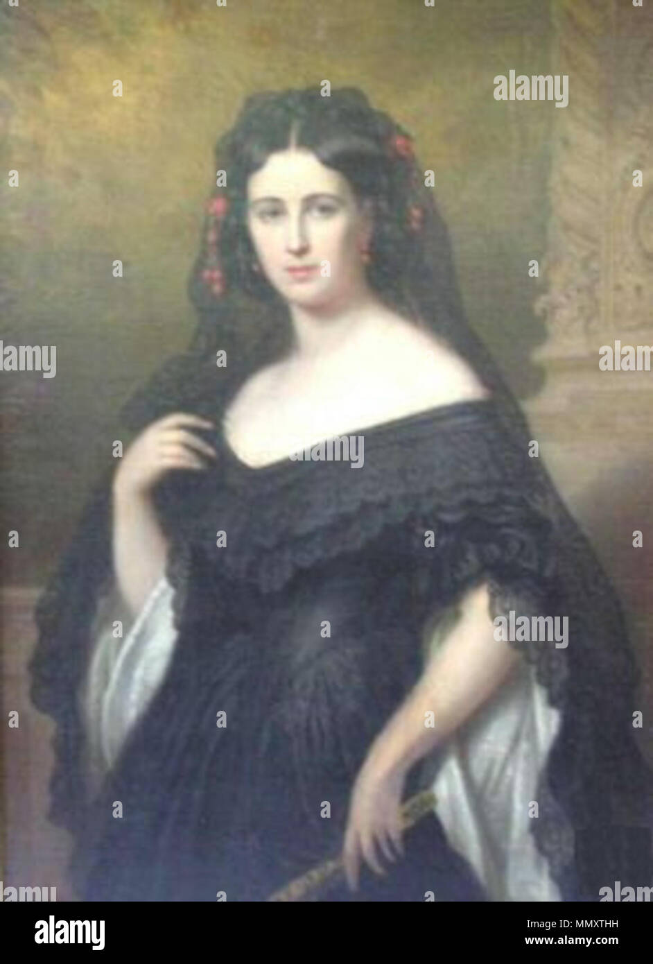 Friedrich Dürck, Henriette Mendel Stock Photo Alamy