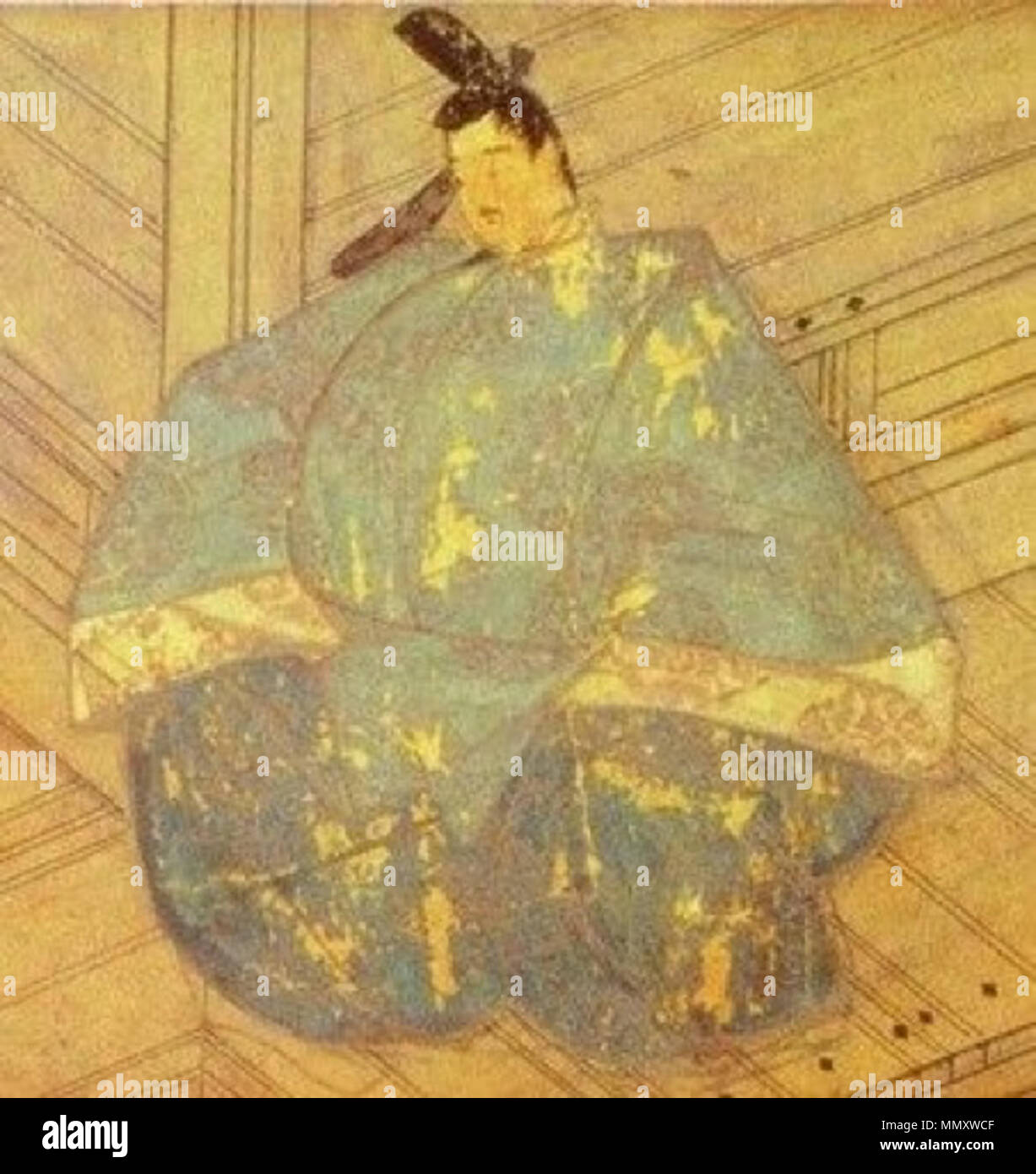 . English Fujiwara no Michinaga . 13th century. Unknown Fujiwara no