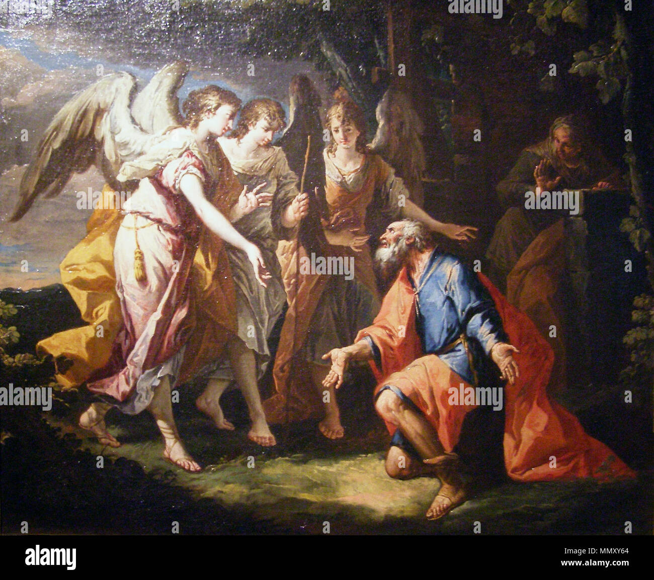 Abraham and the three angels hires stock photography and images Alamy