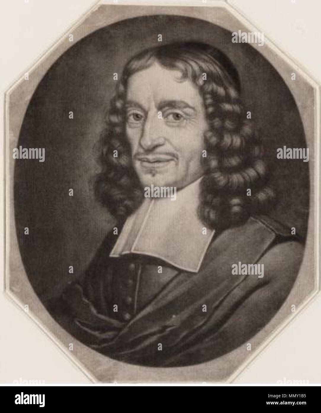 . Gerard Brandt, Dutch historian from Amsterdam (25-07-1626 / 12-10-1685 ).  . 1683. engraving:   Peter Schenk the Elder  (1660–1718)     Alternative names Petrus Schenck (I), Pieter Schenck (I), Petrus Schenk (I)  Description Dutch printmaker and publisher  Date of birth/death 26 December 1660 (baptised) 1711  Location of birth/death Elberfeld Leipzig  Work location Amsterdam, Rotterdam  Authority control  : Q78163 VIAF:?87245200 ISNI:?0000 0001 1682 407X ULAN:?500008827 LCCN:?n96109832 NLA:?36409973 WorldCat    painting:   After Michiel van Musscher  (1643–1705)     Description Dutch painter Stock Photo