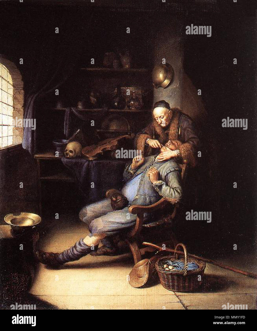 The Extraction of Tooth. between 1630 and 1635. Gerard Dou - The ...