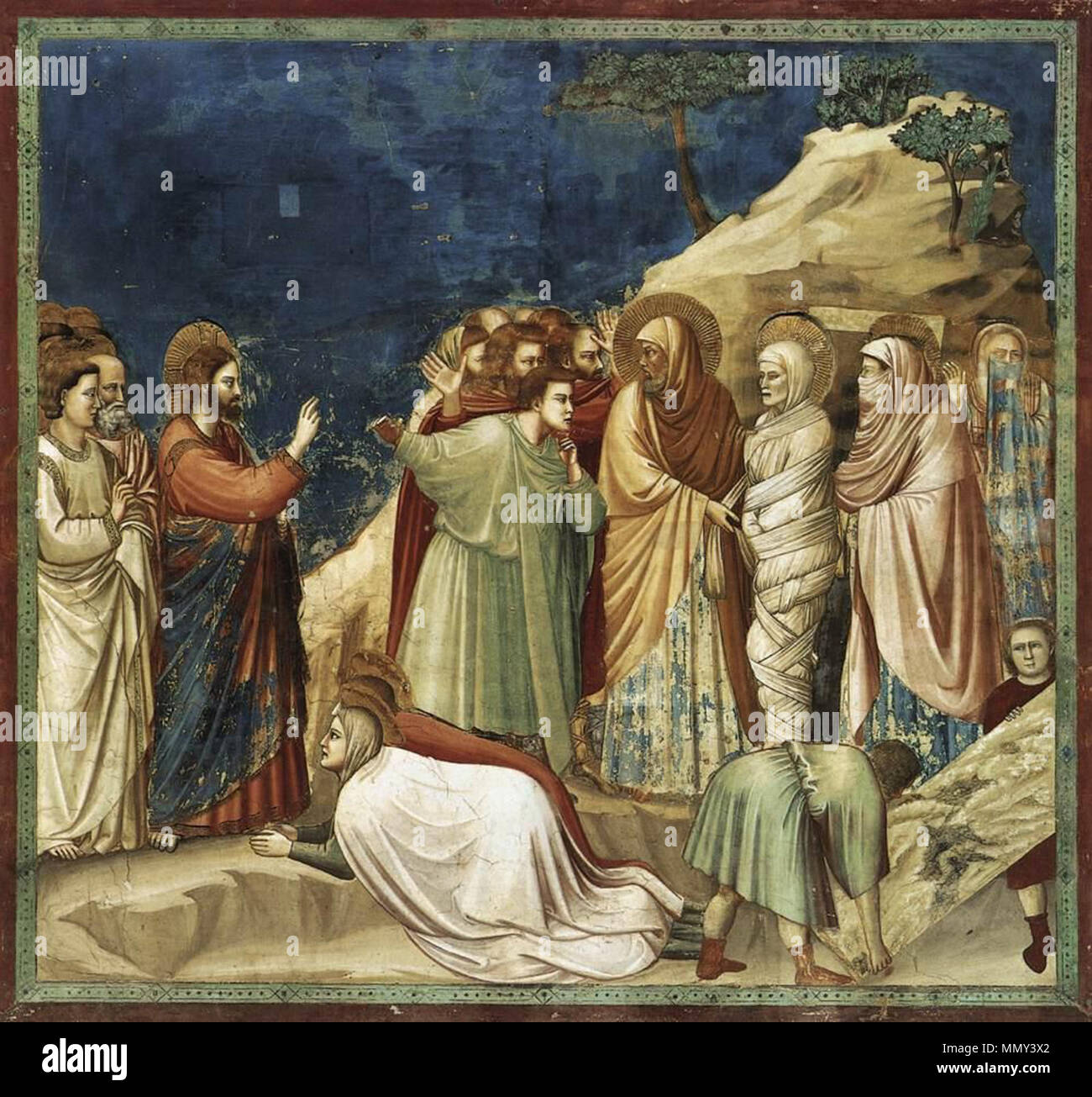 English: No. 25 Scenes from the Life of Christ: 9. Raising of Lazarus ...