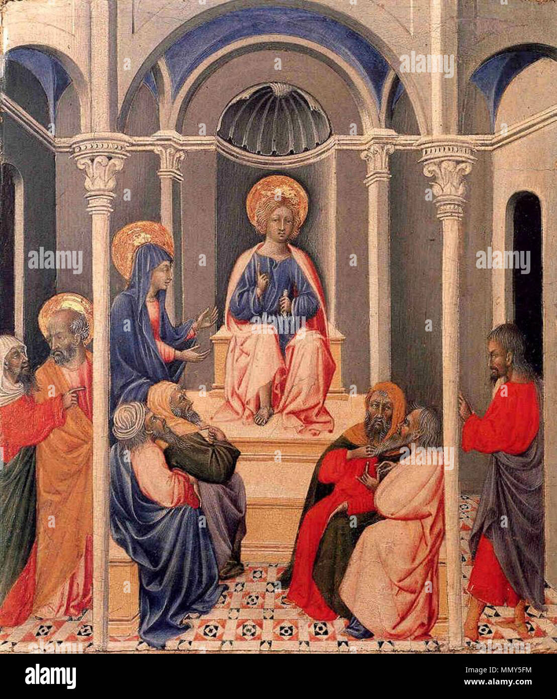 English: Jesus Child Disputing in Temple . circa 1472. Giovanni di ...