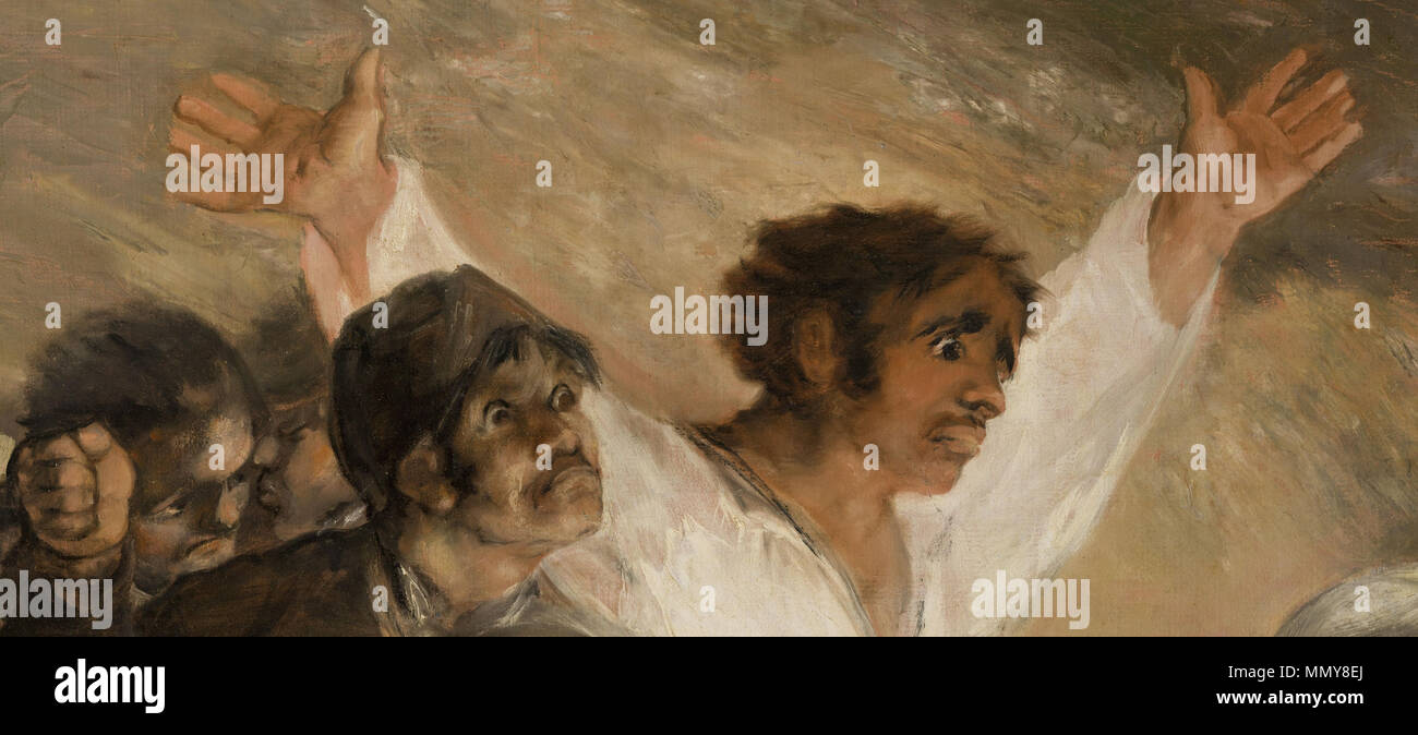 3rd of may 1808 in madrid or the executions hires stock photography