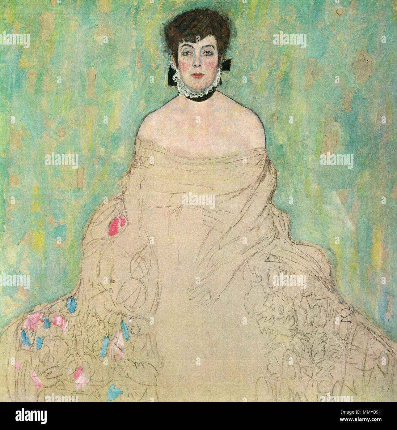 Gustav Klimt - Portrait of Amalie Zuckerkandl - Belvedere 7700