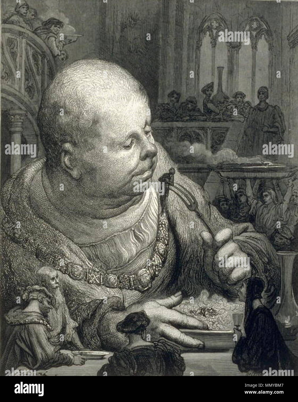 Gustave Doré - Gargantua Stock Photo: 184998695 - Alamy