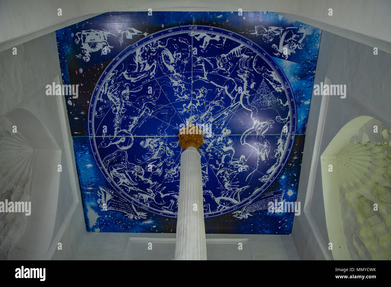 Constellations Ceiling Ulug Bek Madrassah Registan Square