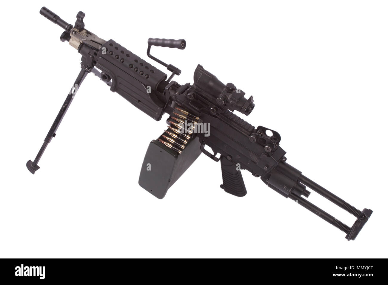 Scope of an m249 Cut Out Stock Images & Pictures Alamy
