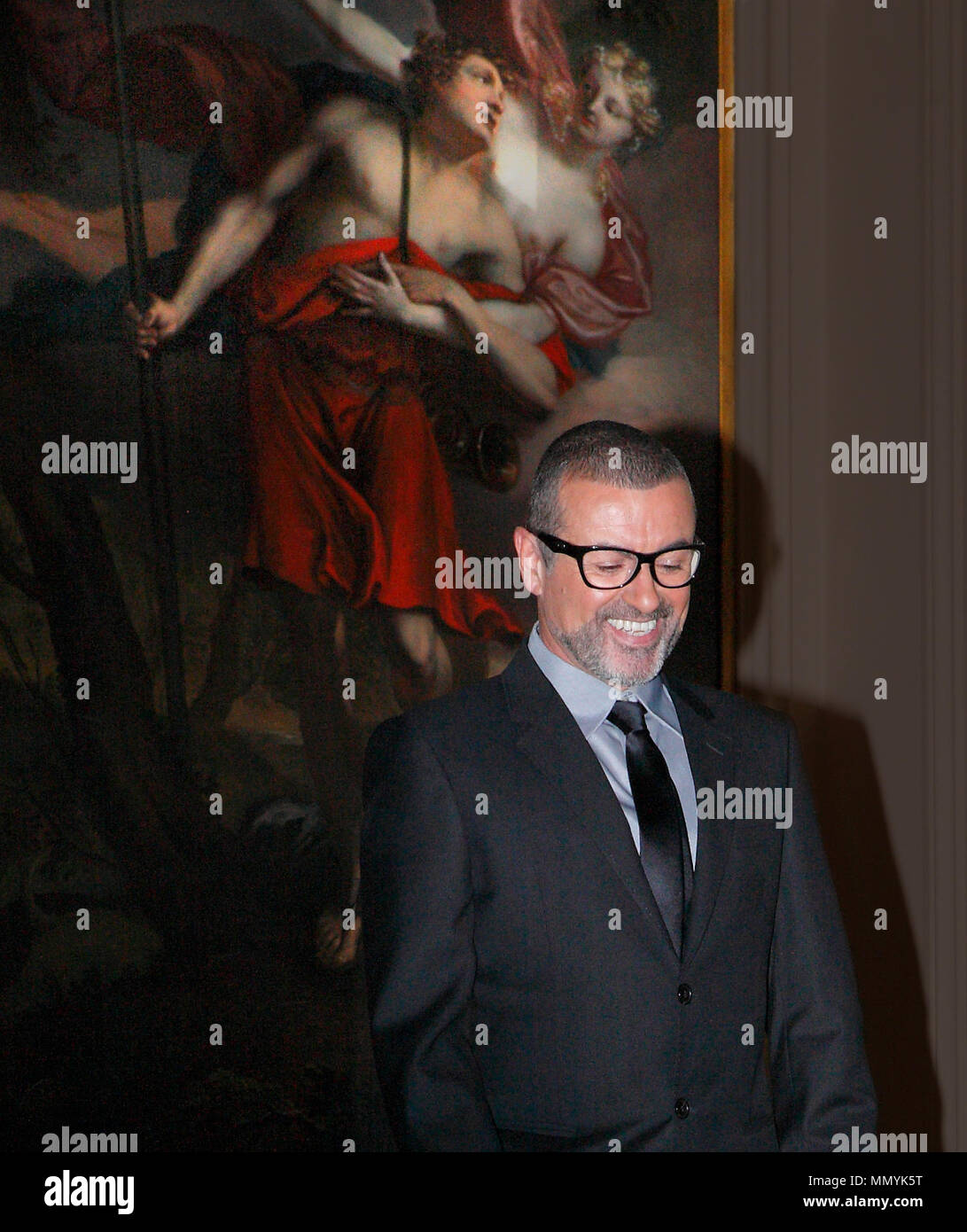 Michael George Opera George Michael - the singer meets the press to announce details of a ...