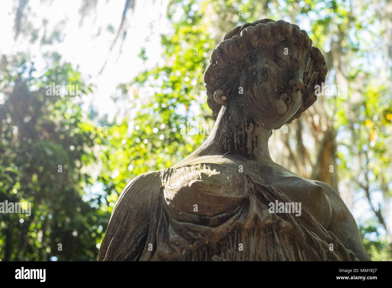 Neoclassical sculptures representing the four corners of the world and