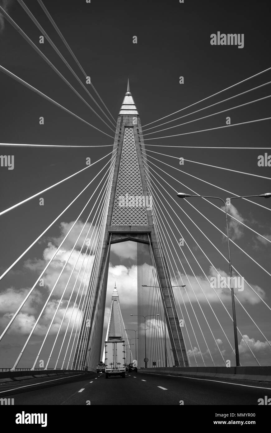 Rama II Bridge Stock Photo