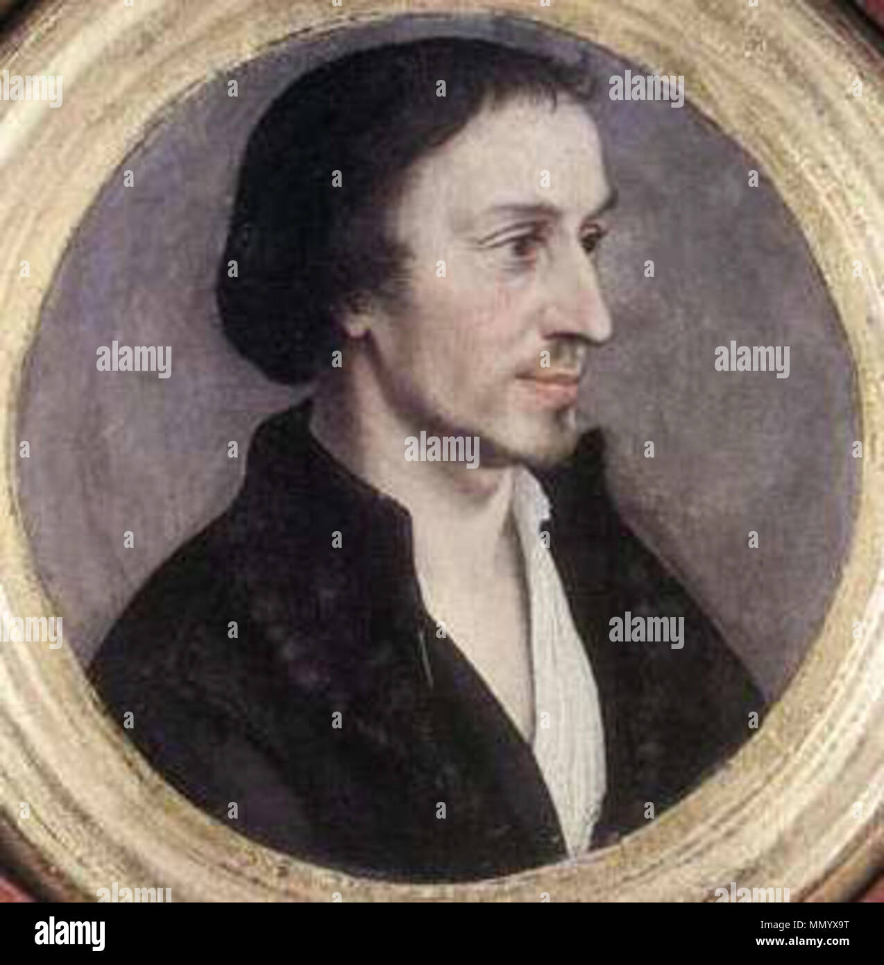  Portrait of Philipp Melanchthon. circa 1535. Hans Holbein d. J Bildidee 