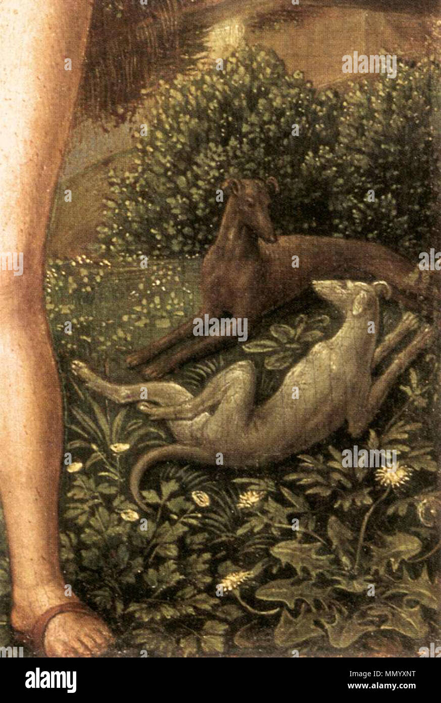 Triptych of Earthly Vanity and Divine Salvation (detail). circa 1485