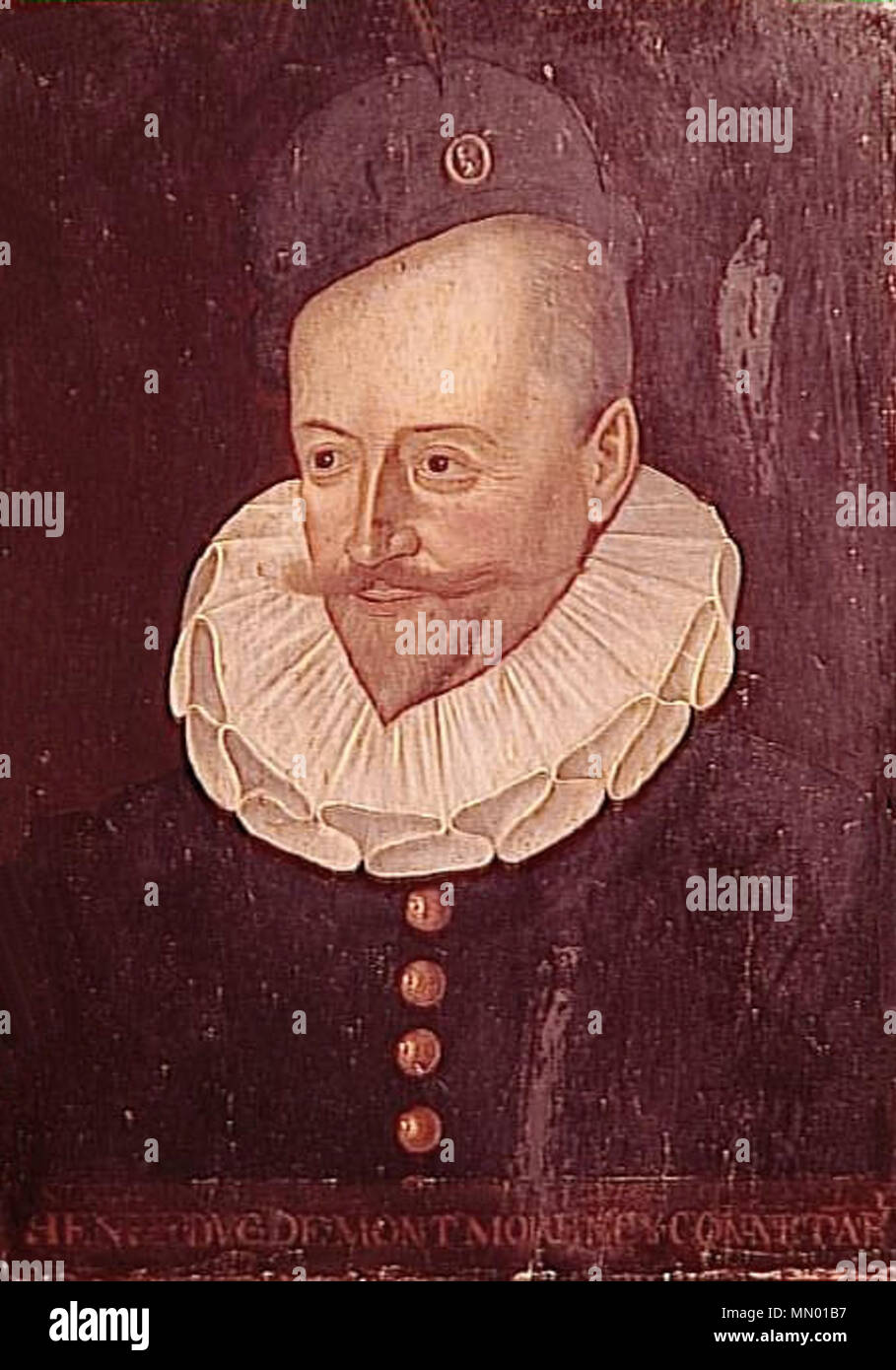 .  Français : Henri Ier, duc de Montmorency (1534-1614)  . 16th century. Henri I de Montmorency Stock Photo