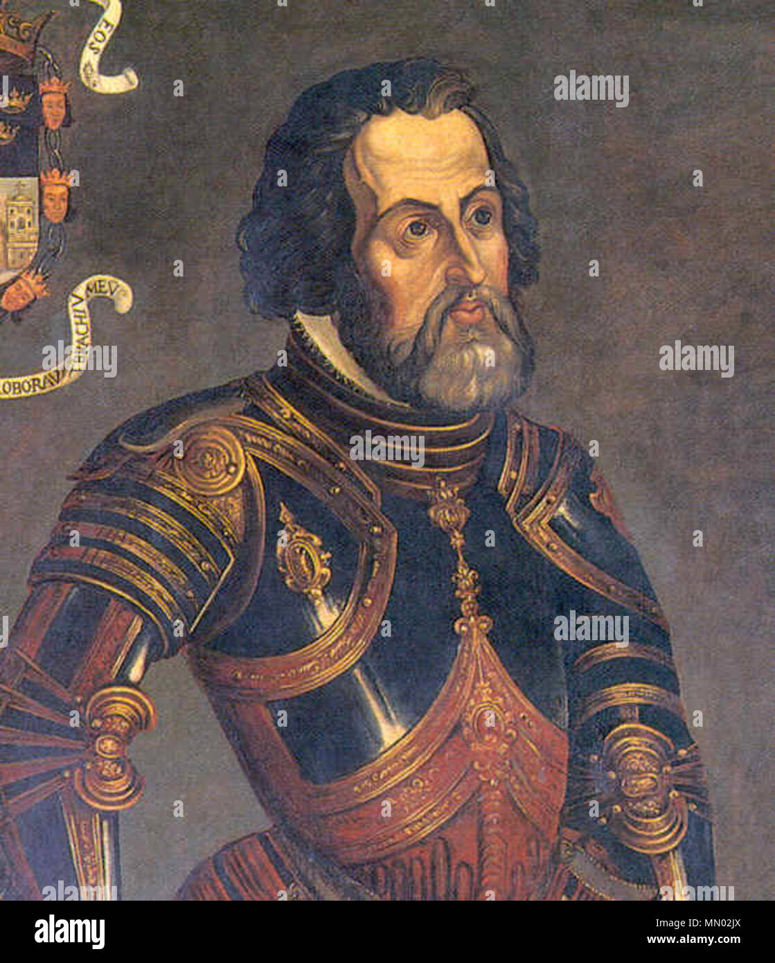 Hernan Cortes Portrait Hi res Stock Photography And Images Alamy