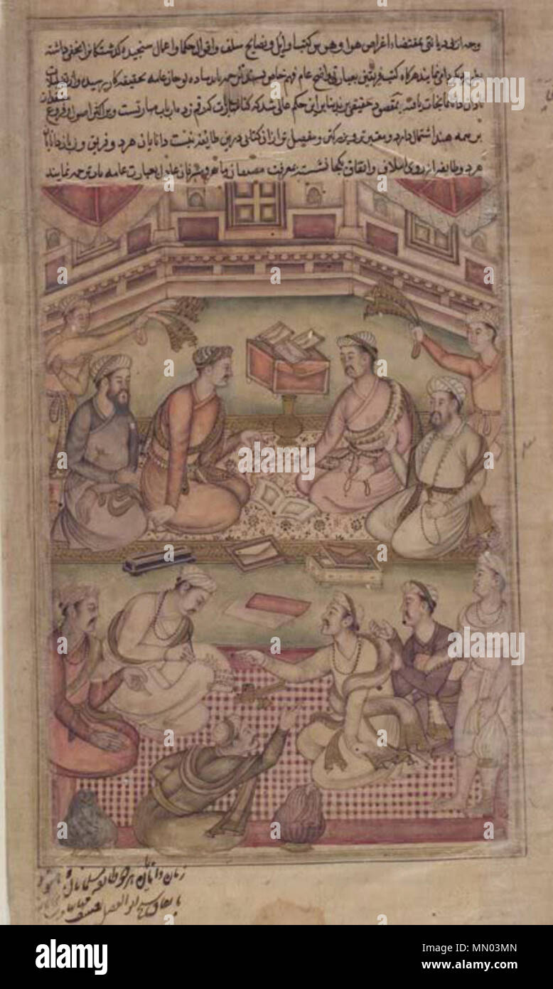 . English Hindu and Muslim scholars discuss the Mahabharata, by Dhanu
