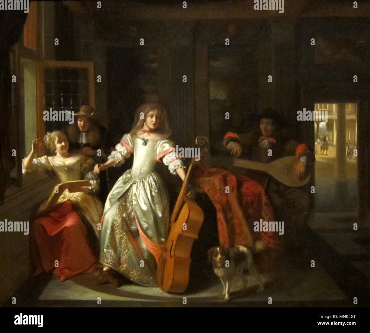 . English: A Musical Conversation A Musical Conversation. 1674. Hooch ...