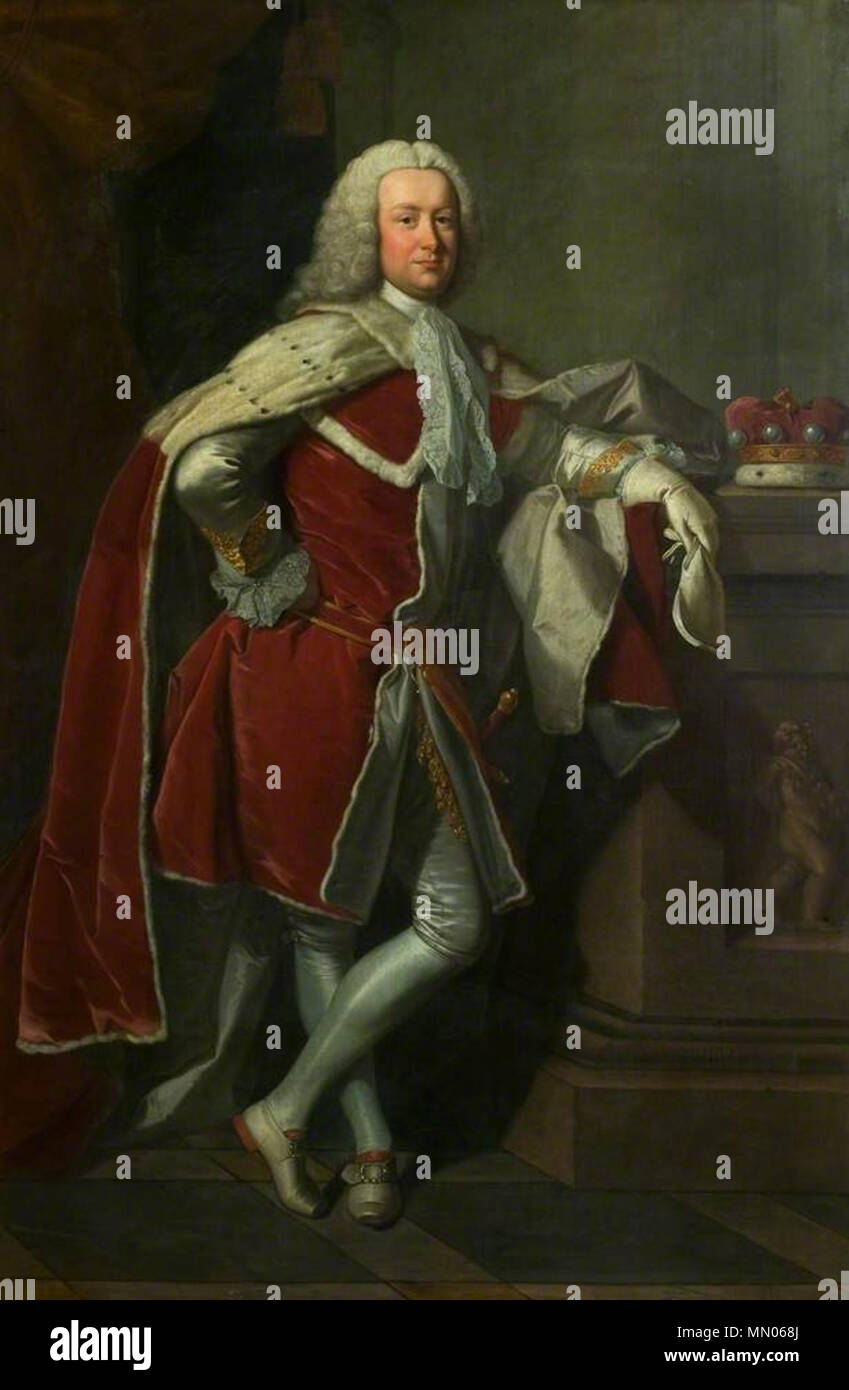 Lord Edward Noel (17151774), 9th Baron, 1st Viscount Wentworth. 18th