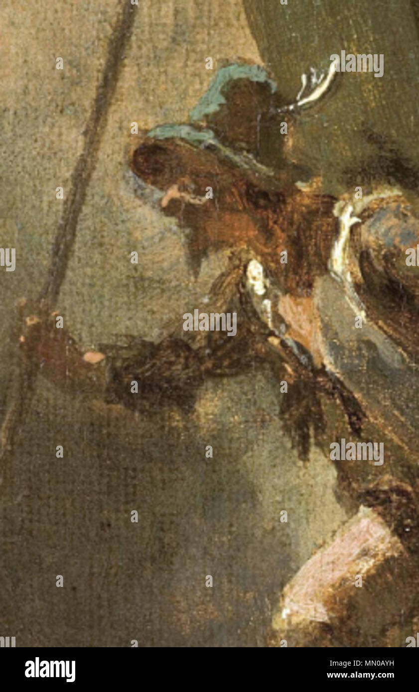 . Deutsch: Der Berchtesgadener Hausierer Anton Adner, gemalt von Carl ...