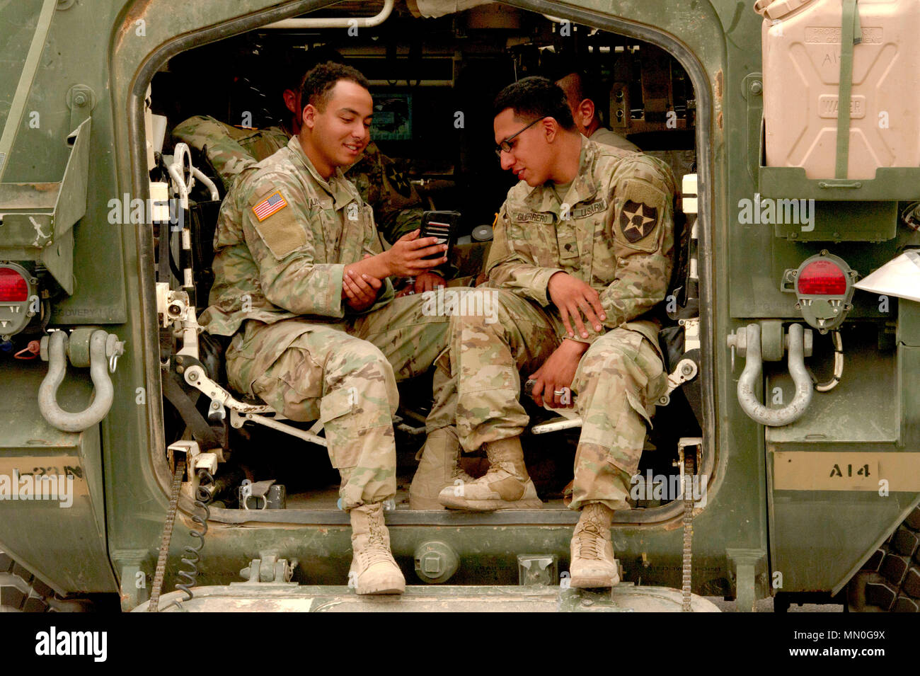 U.S. Soldiers from the 12 Stryker Brigade Combat Team, Joint Base