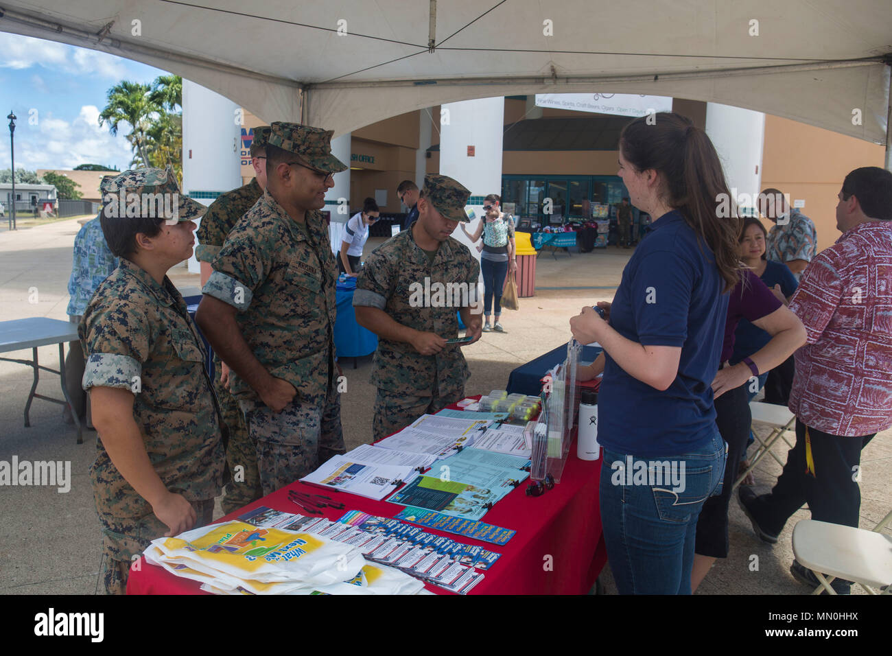 An Education Career Counselor At The Education Center Aboard