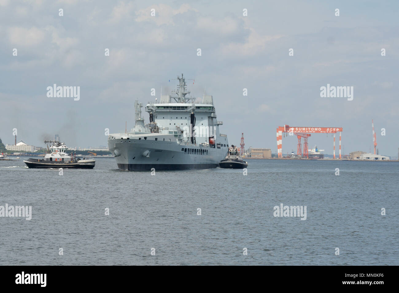 Tide Class Fast Royal auxiliary tanker tiderace hi-res stock photography and images - Alamy