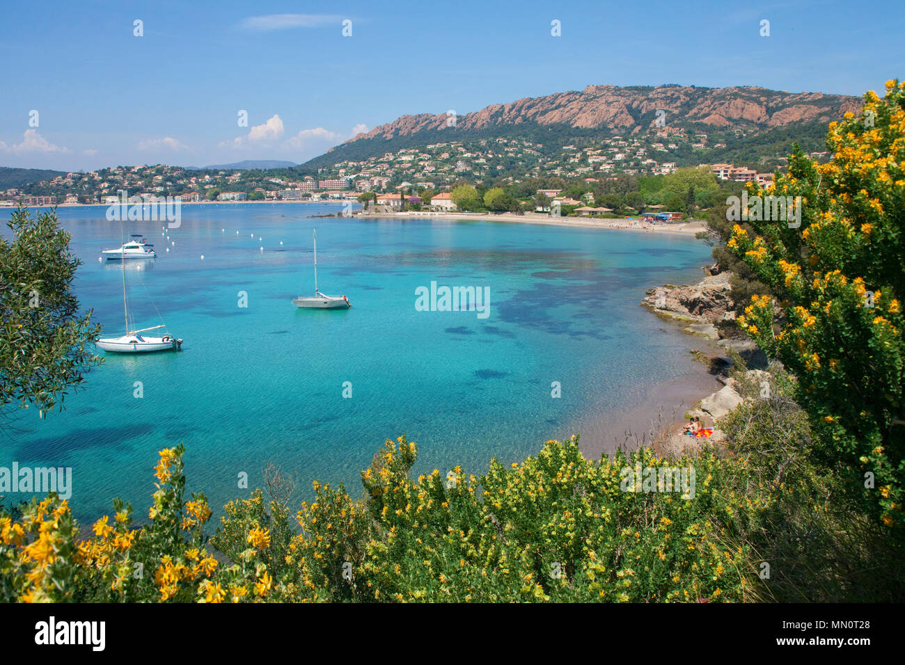 Bay of Agay, neighbourhood of SaintRaphael, Cote d'Azur, Département