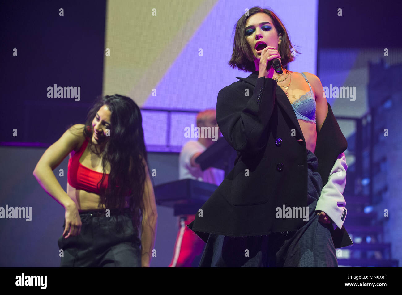 Brit award winner Dua Lipa opens touring in Glasgow's SSE Hydro