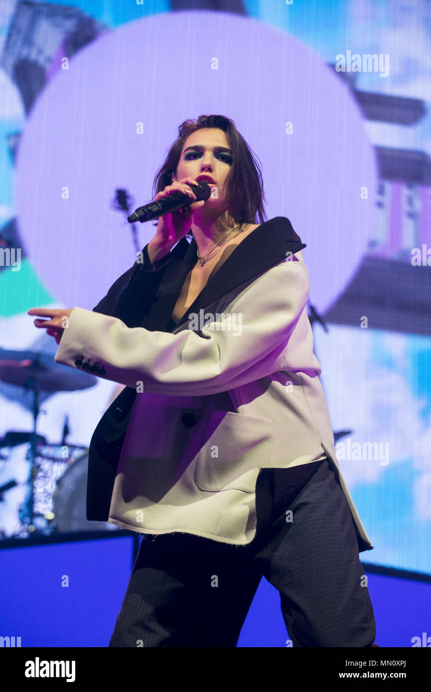 Brit award winner Dua Lipa opens touring in Glasgow's SSE Hydro