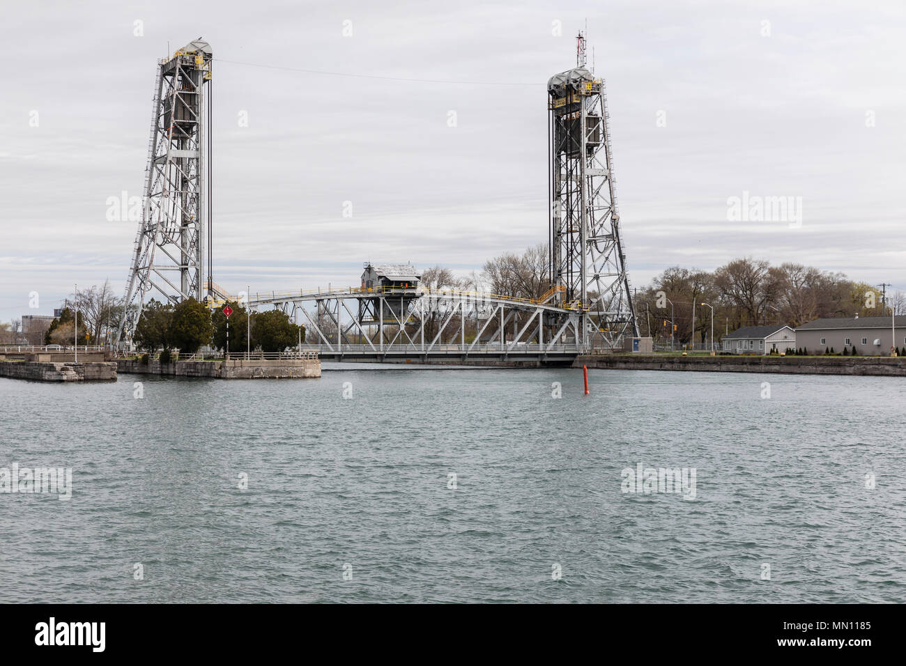 Lock 8, Welland Canal, Port Colborne, Ont, Canada Stock Photo Alamy