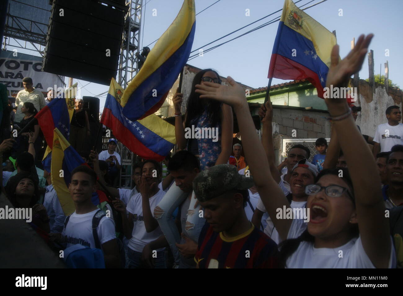 Presidential elections in Venezuela on Sunday, May 20 Stock Photo