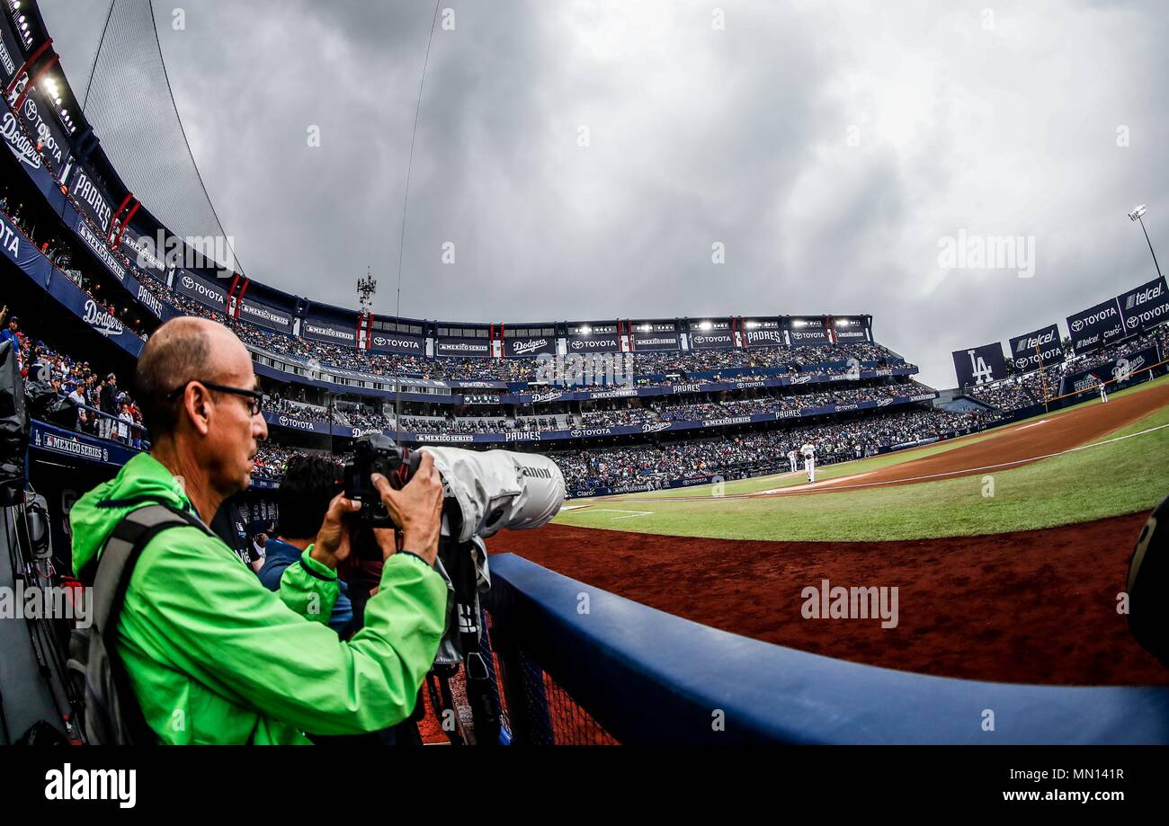 Baseball Action During The Los Angeles Dodgers Game Against San Diego Padres The Second Game Of The Major League Baseball Series In Mexico Held At The Sultans Stadium In Monterrey Mexico On
