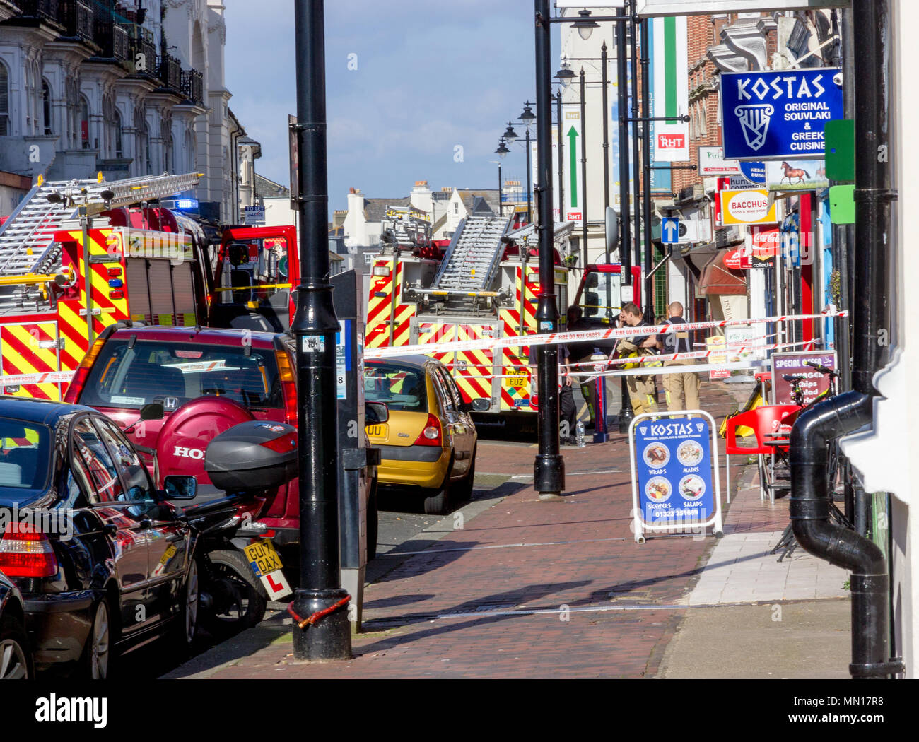 Seaside Road, Eastbourne, East Sussex, United Kingdom. 13th May 2018