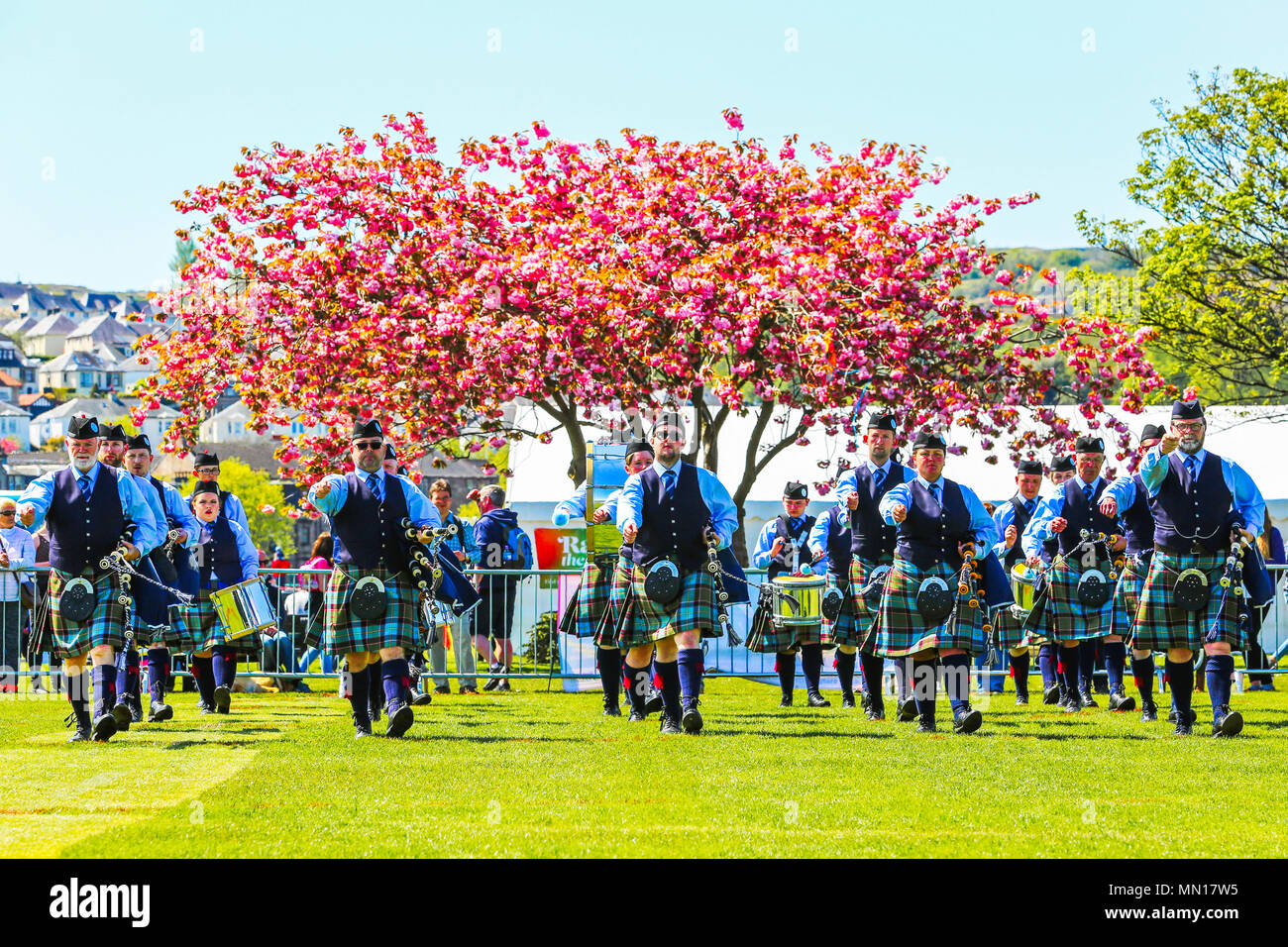 Gourock, UK. 13th May 2018. Gourock starts off the "Games" season with