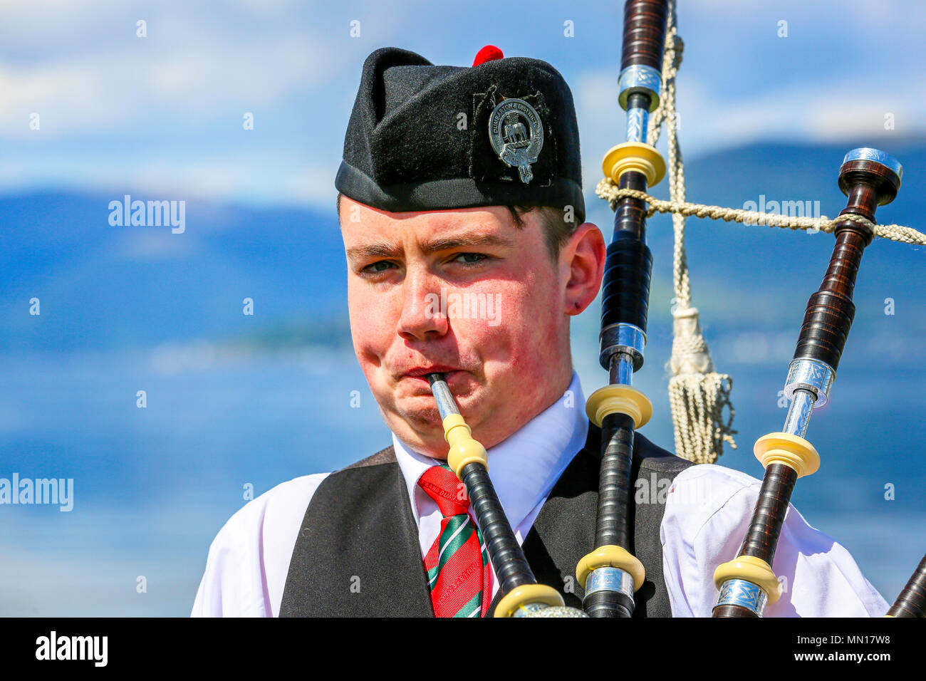 Gourock, UK. 13th May 2018. Gourock starts off the "Games" season with