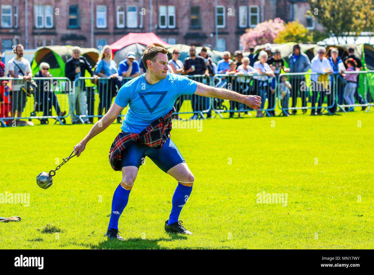 Gourock, UK. 13th May 2018. Gourock starts off the "Games" season with