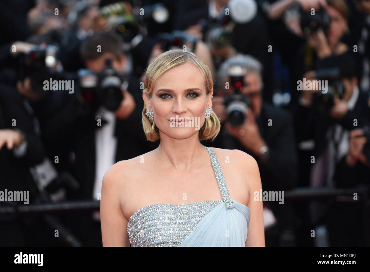 Cannes, France. 13th May, 2018. May 13, 2018 - Cannes, France: Diane Kruger attends the 'Sink or Swim' premiere during the 71st Cannes film festival. Credit: Idealink Photography/Alamy Live News Stock Photo