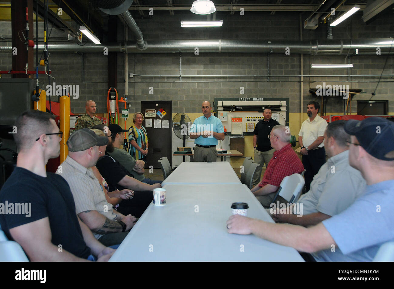 Gene Scholler, director of logistics for the U.S. Army Reserve's 99th