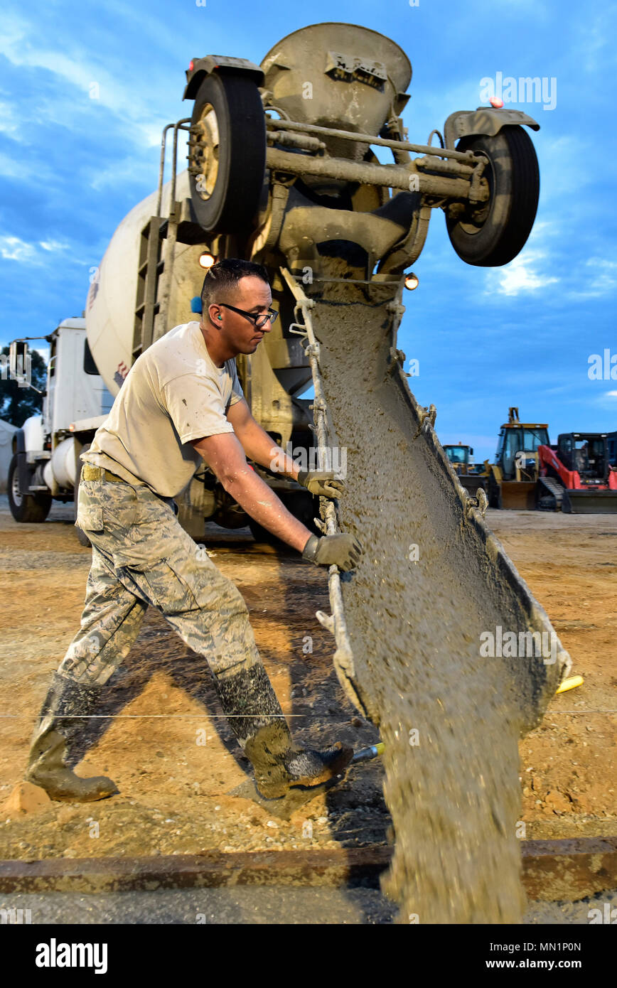 Concrete truck chute hires stock photography and images Alamy
