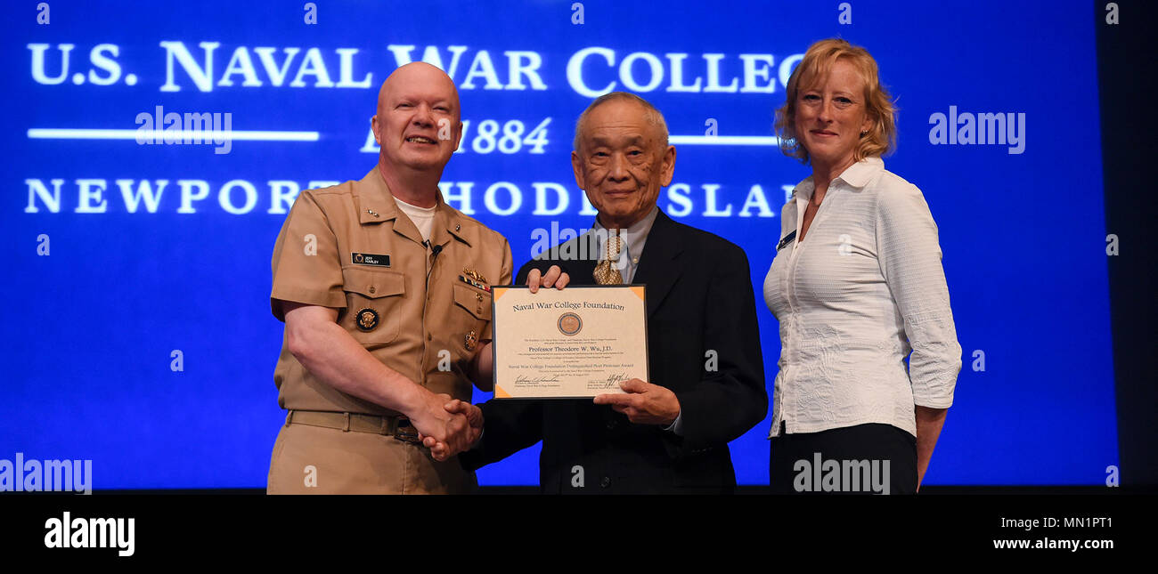 170809-N-RX668-026 NEWPORT, R.I. (Aug. 9, 2017) Rear Adm. Jeffrey A ...