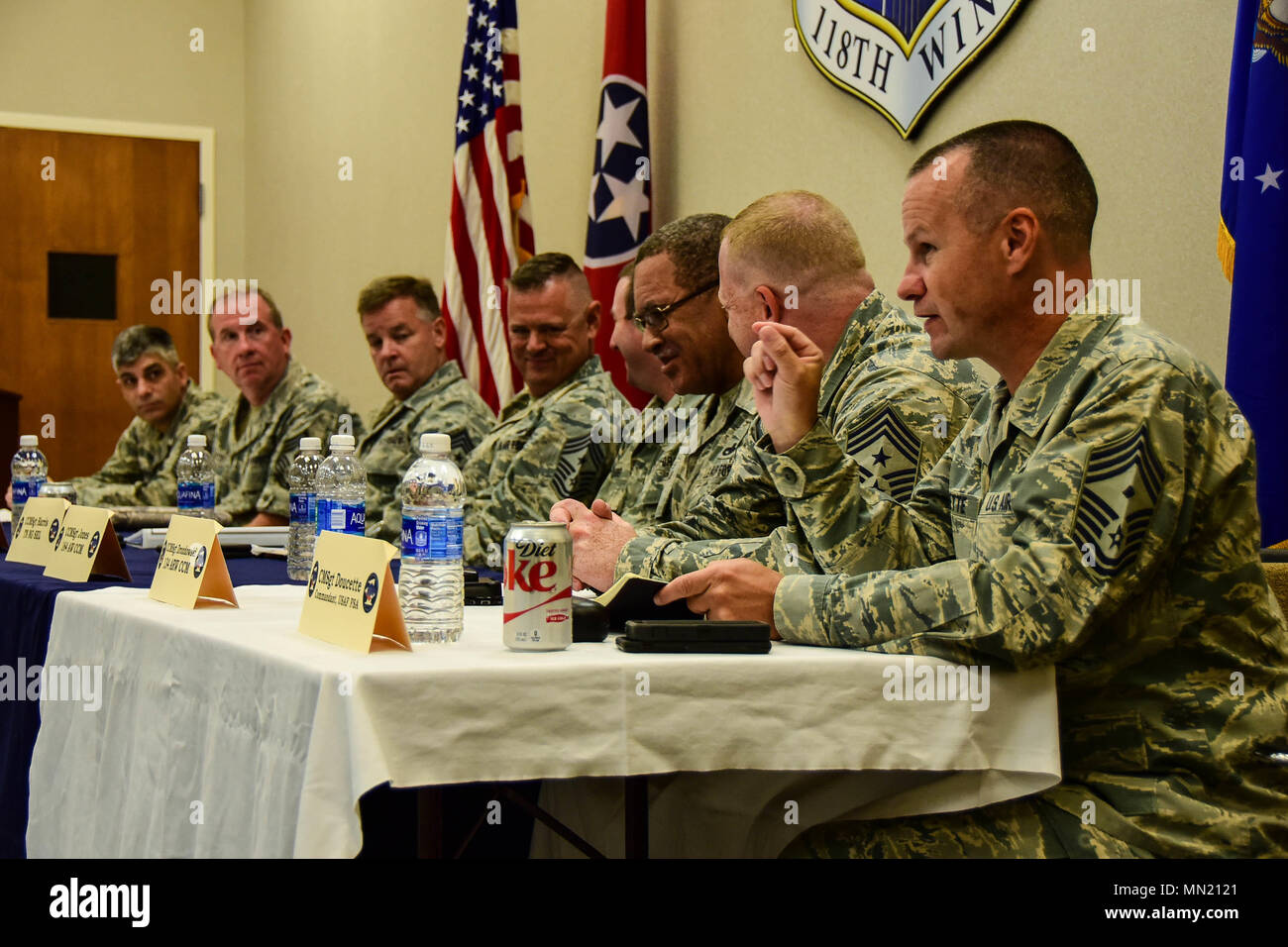 1st Air Force Command Chief Master Sgt. Richard King Visits 177th Fighter  Wing > 177th Fighter Wing