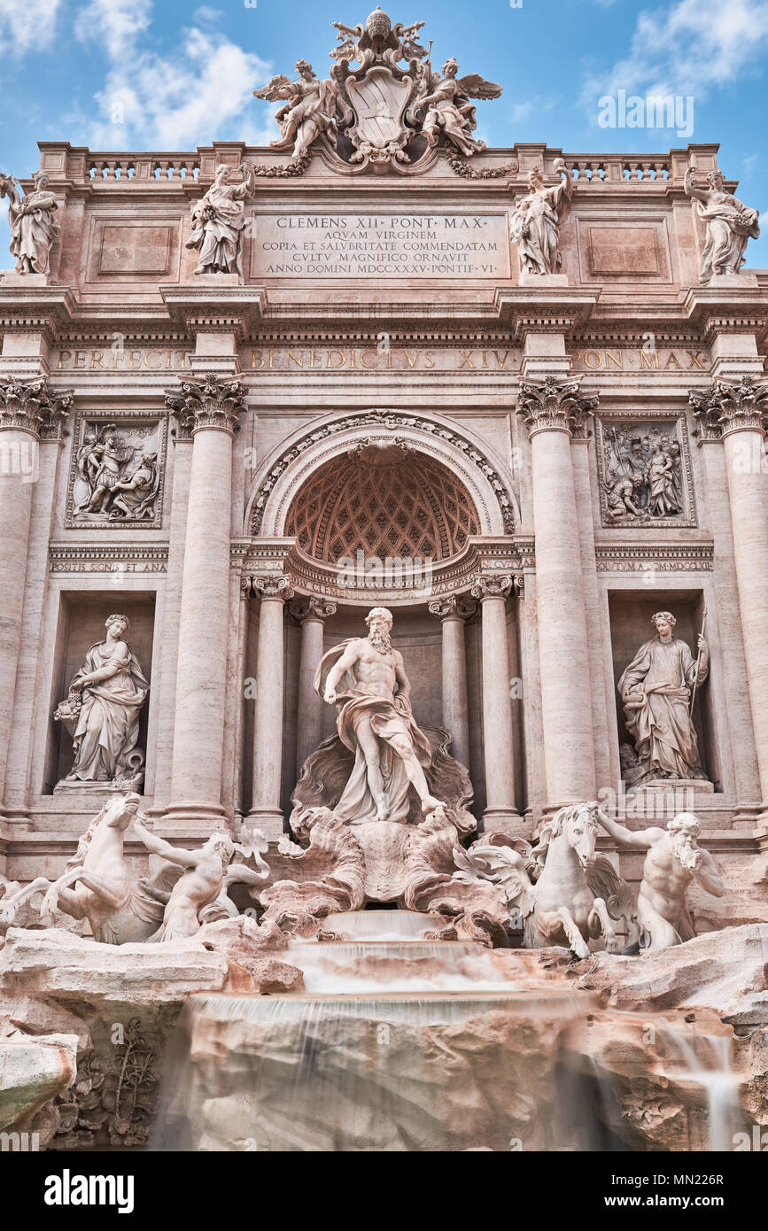 Rome Trevi Fountain Italy Stock Photo Alamy   Rome Trevi Fountain Italy MN226R 