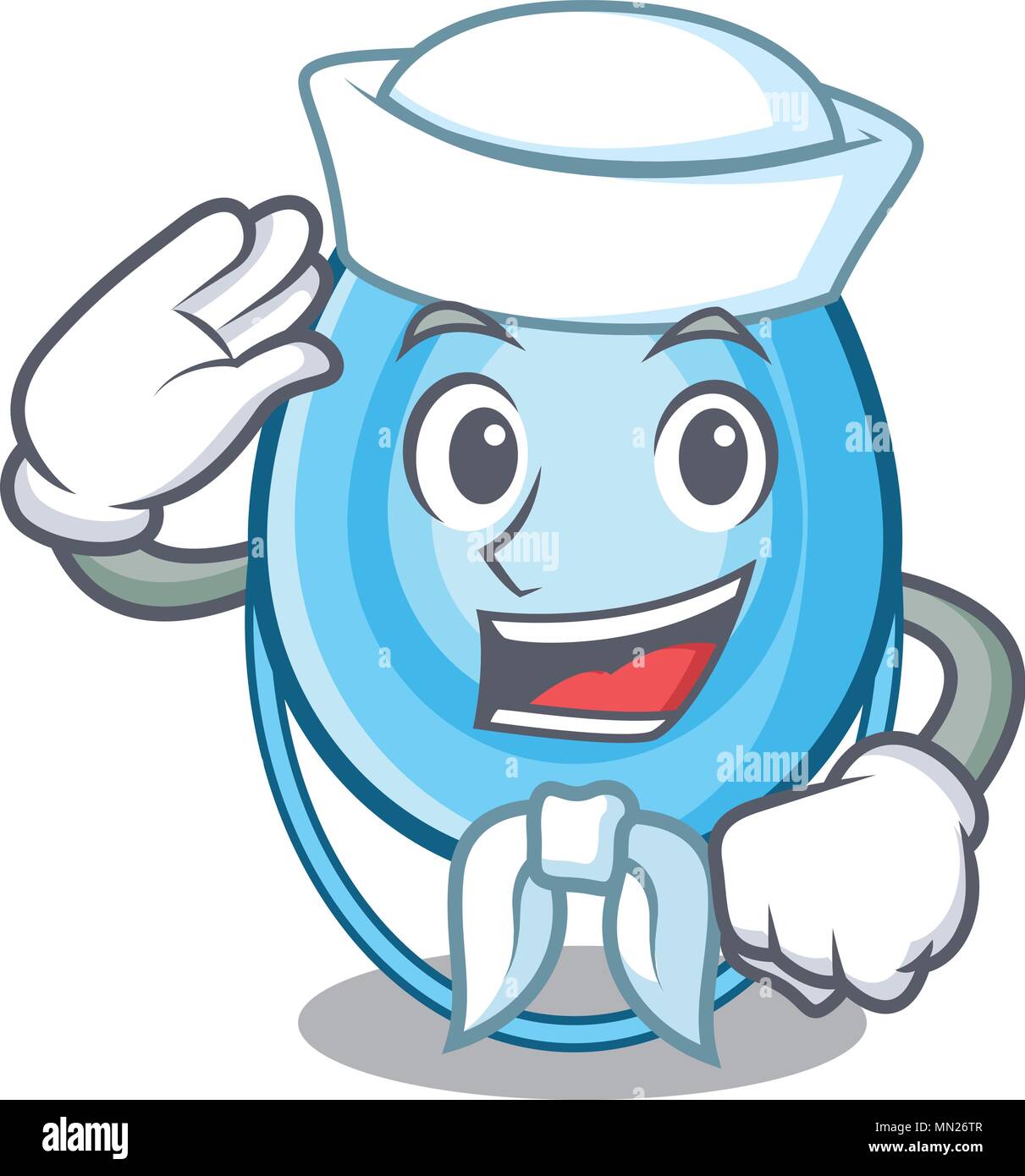 Sailor oxygen mask character cartoon Stock Vector Image & Art - Alamy