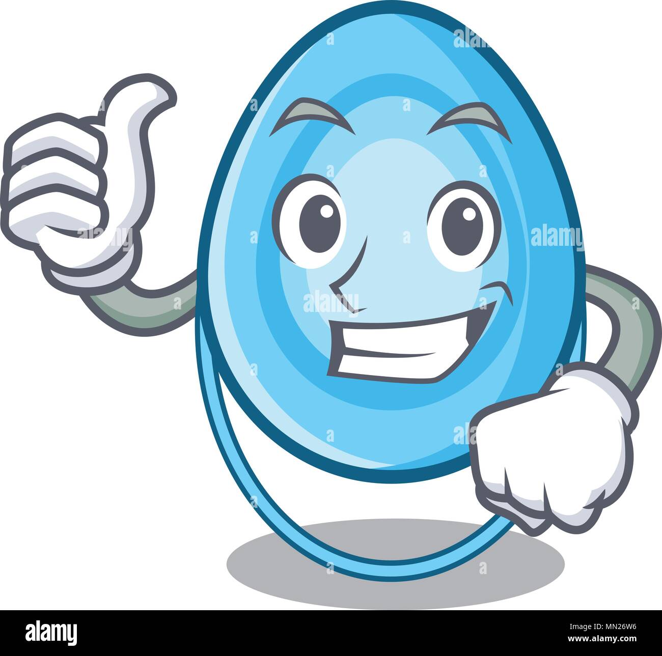 Thumbs up oxygen mask character cartoon Stock Vector Image & Art - Alamy